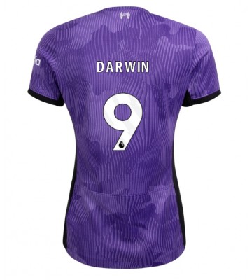 Liverpool Darwin Nunez #9 Koszulka Trzecich Kobiety 2023-24 Krótki Rękaw